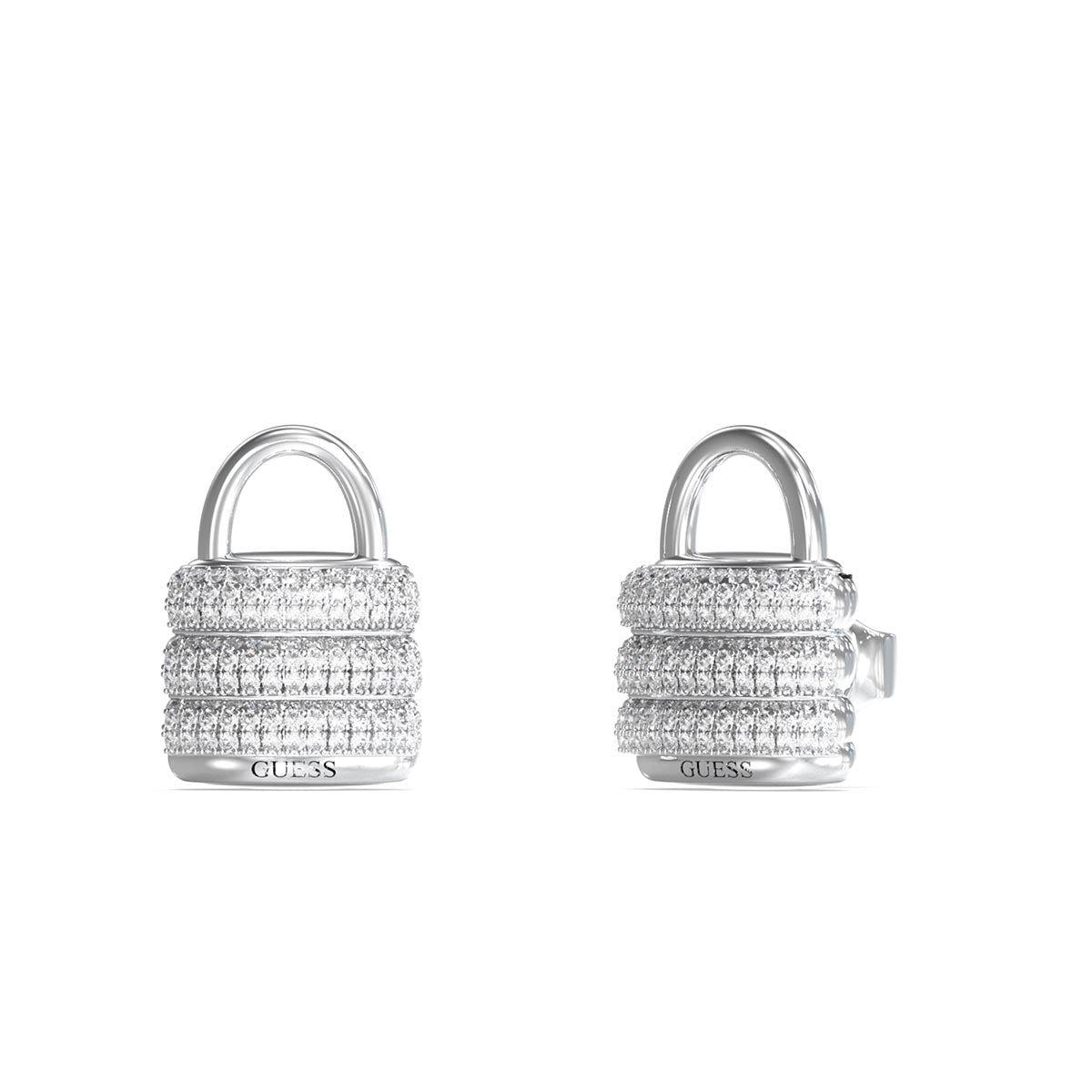 Aros Guess Plateados JUBE05419JWRHT/U