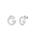 Aros Guess Plateados JUBE05443JWRHT/U