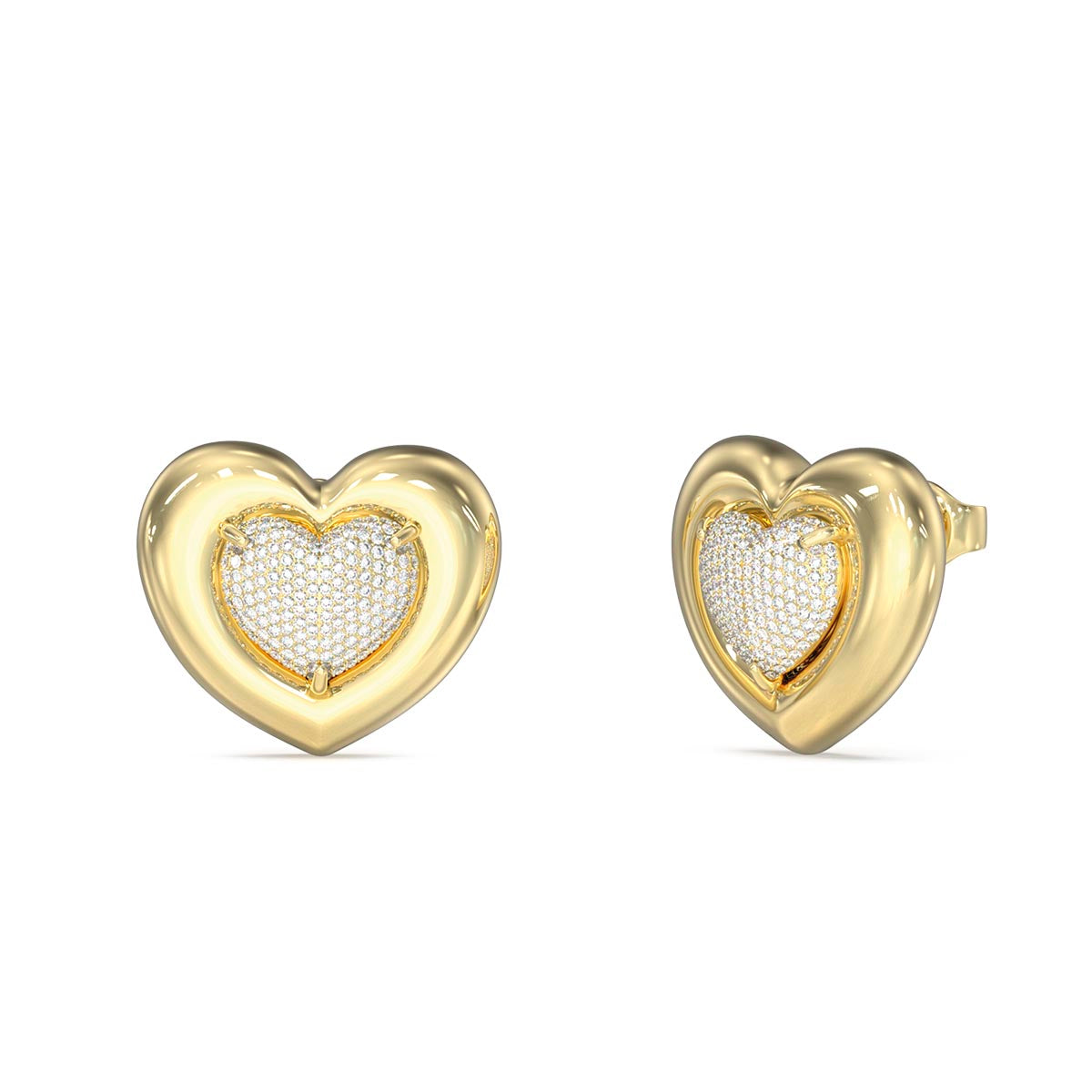 Aros Guess Dorados JUBE05459JWYGT/U
