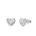 Aros Guess Plateados JUBE05466JWRHT/U