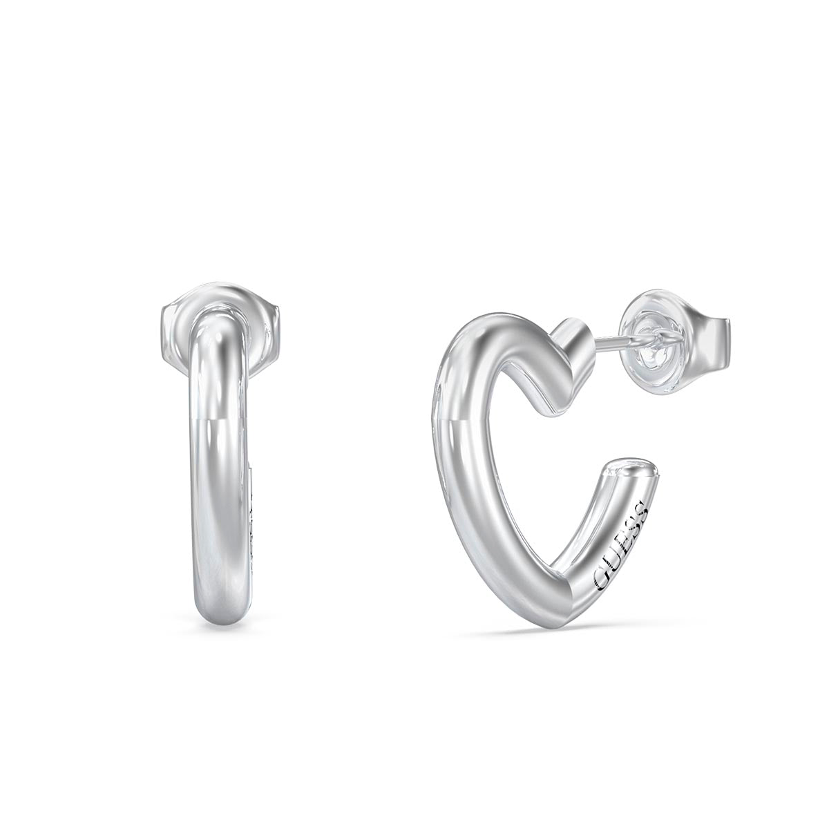 Aros Guess Plateados JUBE05535JWRHT/U