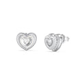 Aros Guess Plateados JUBE05551JWRHT/U