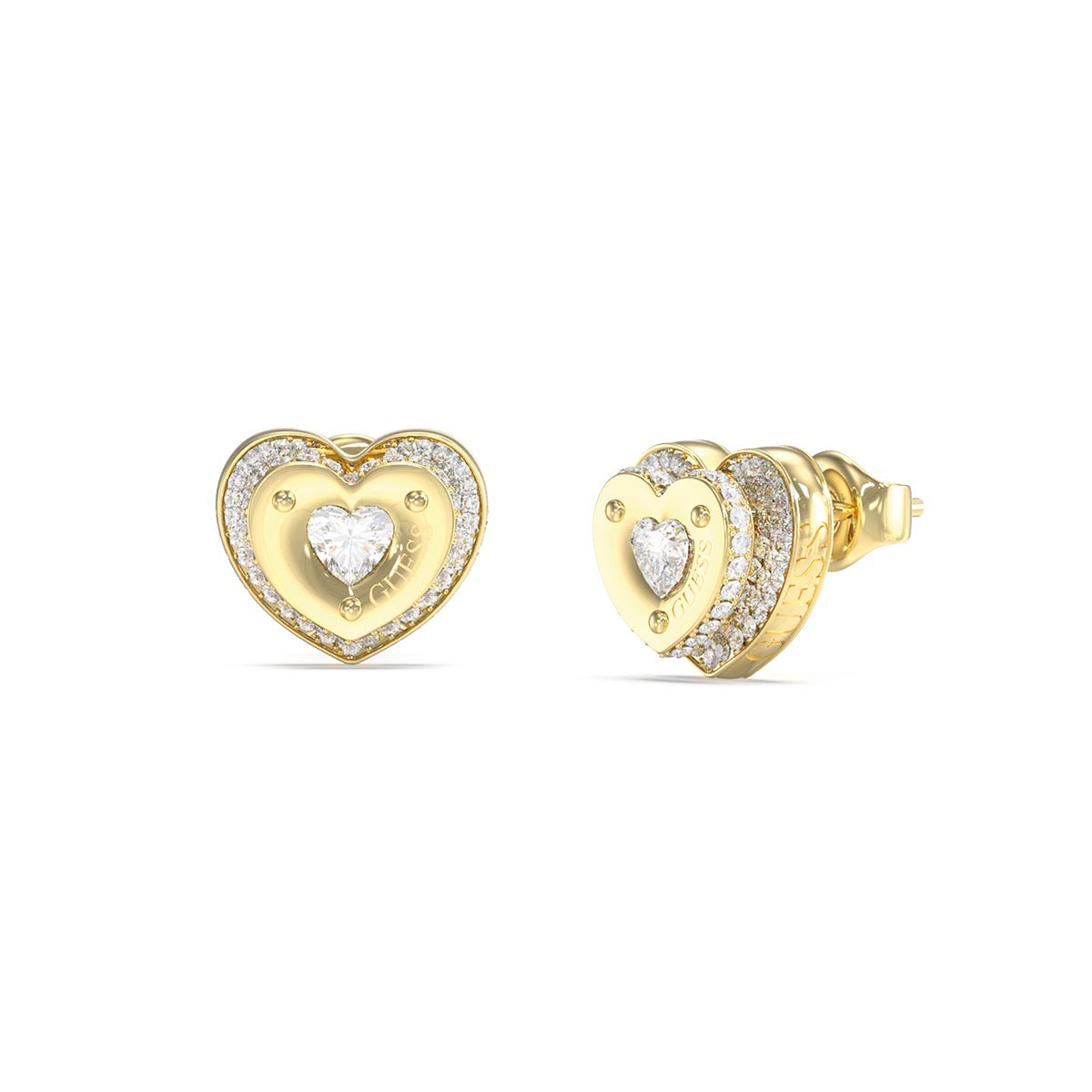 Aros Guess Dorados JUBE05551JWYGT/U