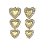 Aros Guess JUBE05013JWYGT-U Dorados