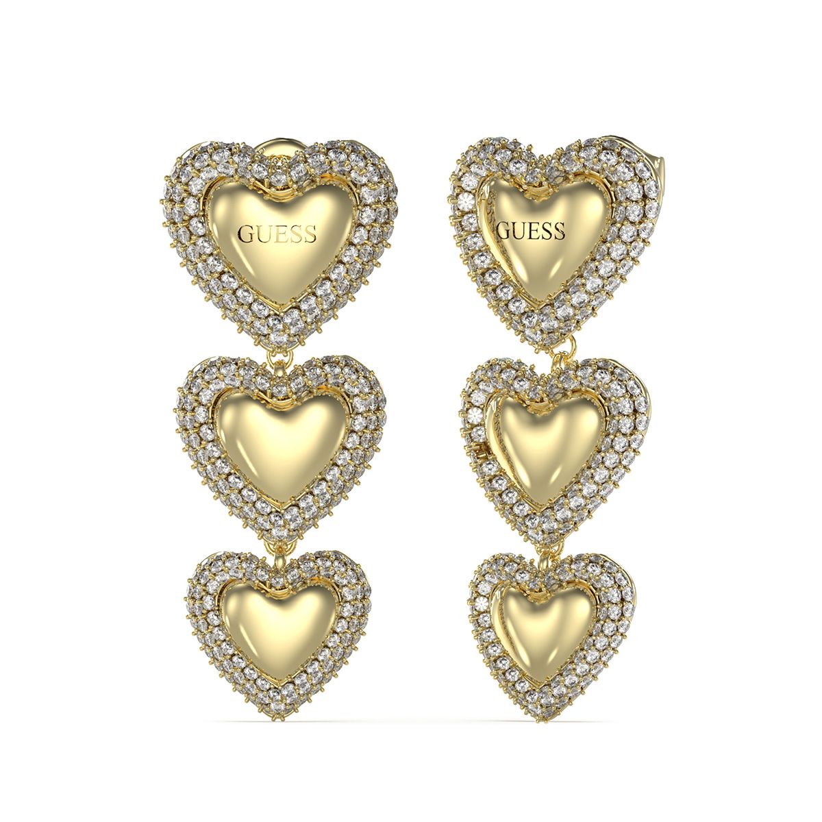 Aros Guess JUBE05013JWYGT-U Dorados