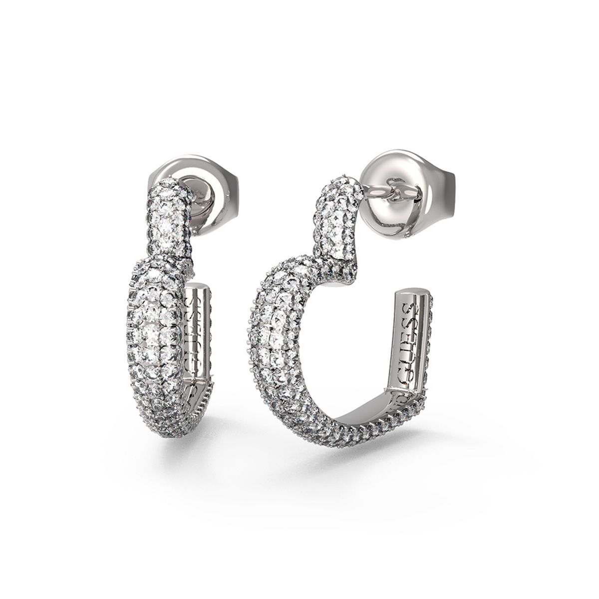 Aros Guess JUBE05017JWRHT-U Plateados