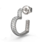 Aros Guess JUBE05017JWRHT-U Plateados