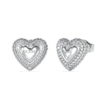 Aros Guess JUBE05020JWRHT-U Plateados