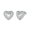 Aros Guess Plateados JUBE05020JWRHT/U