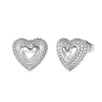 Aros Guess Plateados JUBE05020JWRHT/U