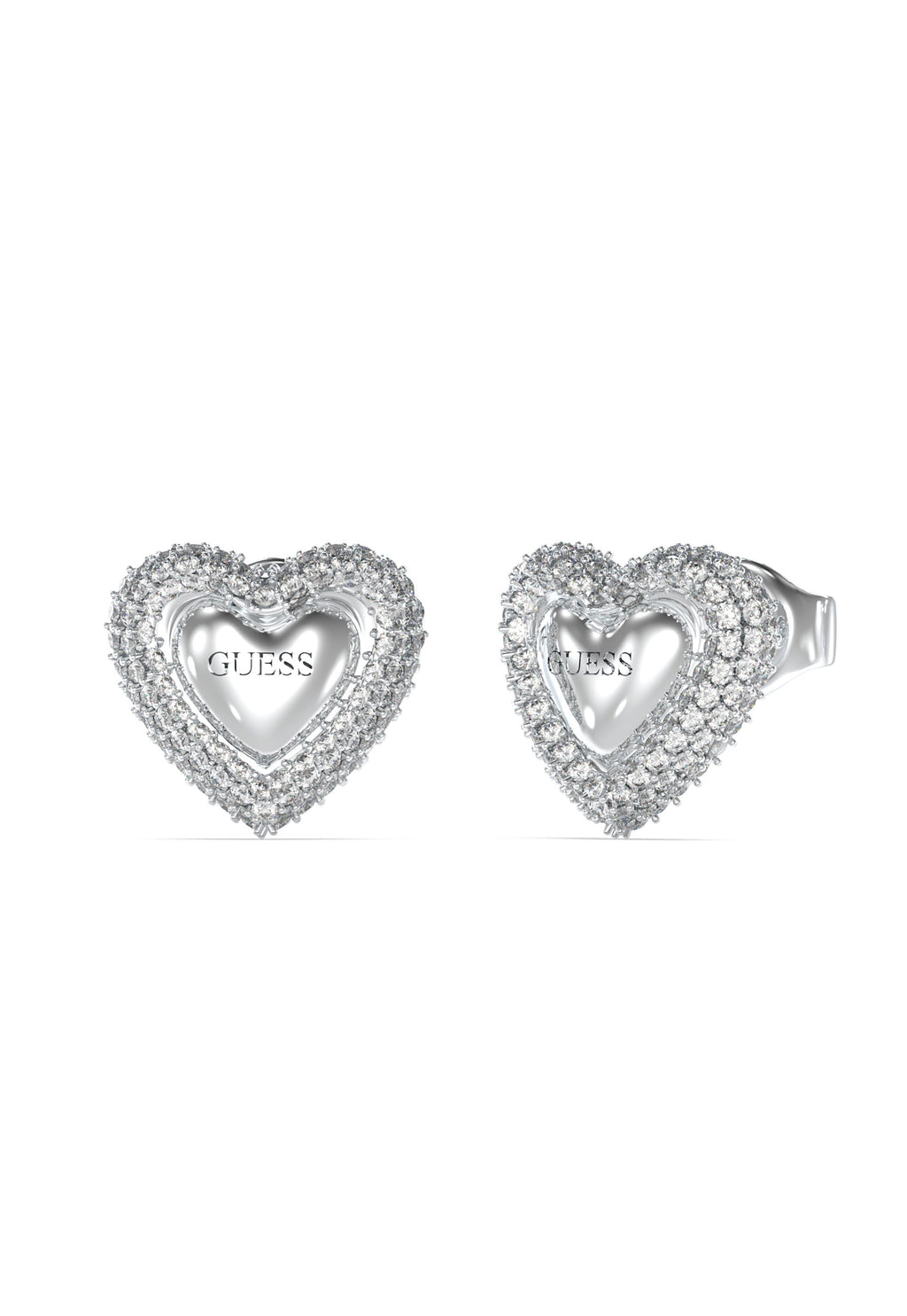 Aros Guess Plateados JUBE05020JWRHT/U