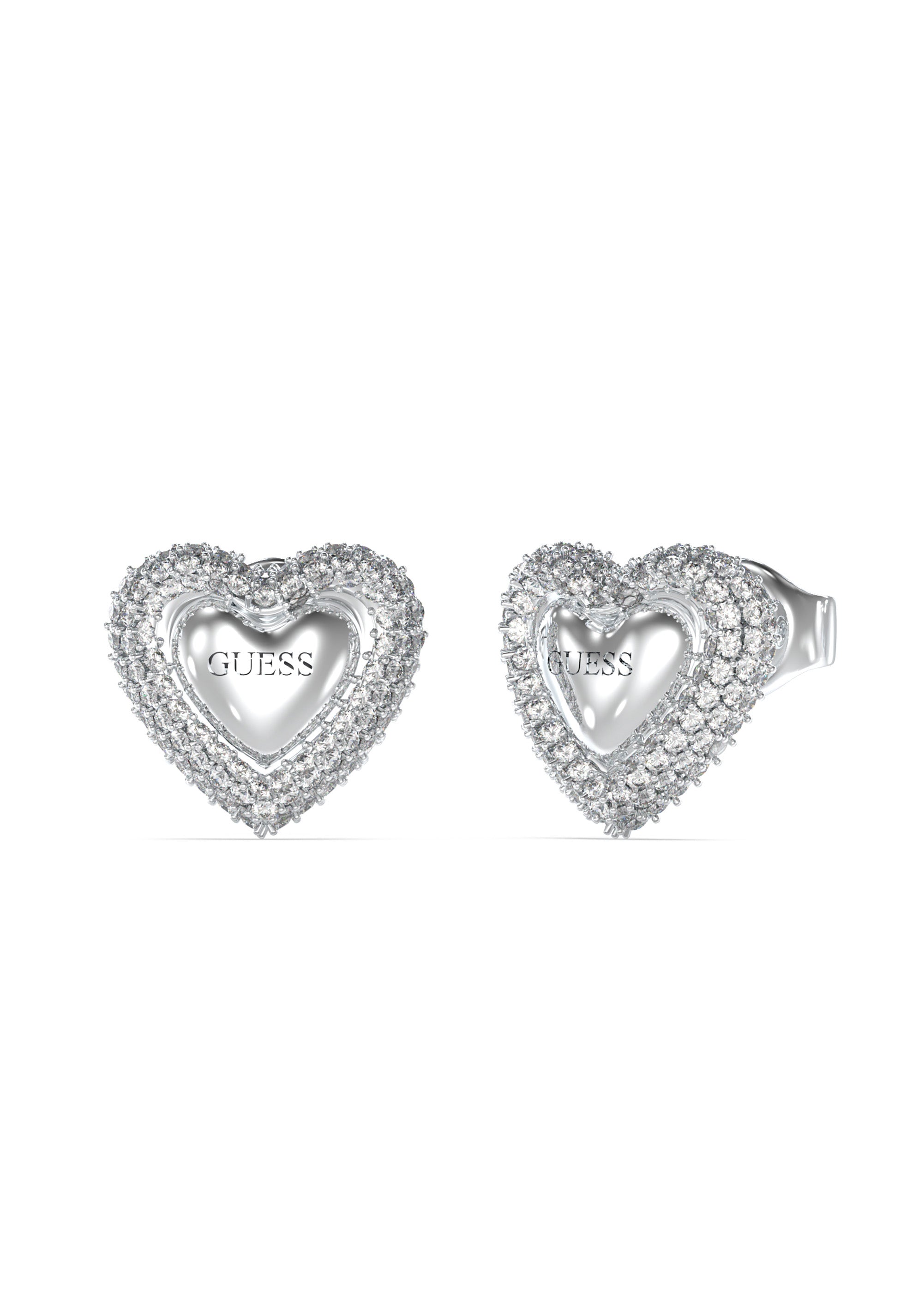 Aros Guess Plateados JUBE05020JWRHT/U