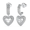 Aros Guess JUBE05021JWRHT-U Plateados