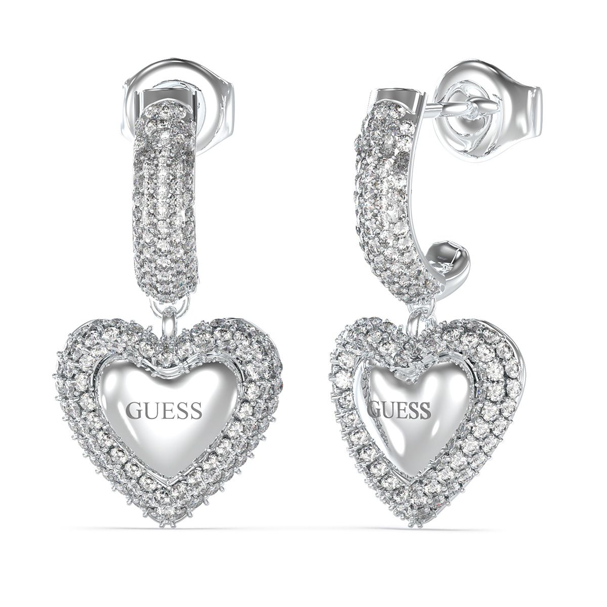 Aros Guess JUBE05021JWRHT-U Plateados