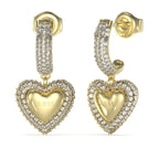 Aros Guess JUBE05021JWYGT-U Dorados