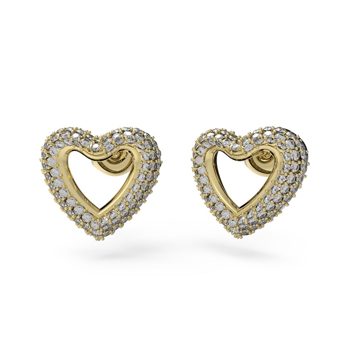 Aros Guess JUBE05028JWYGT-U Dorados