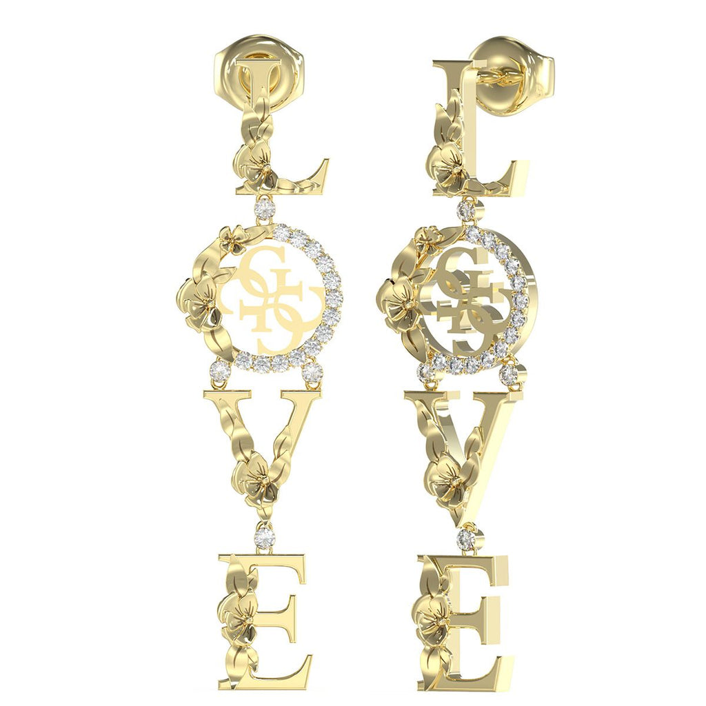 Aros Guess JUBE05030JWYGT-U Dorados