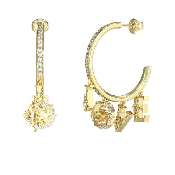 Aros Guess JUBE05034JWYGT-U Dorados