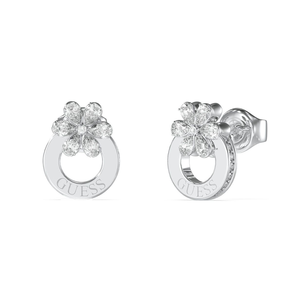 Aros Guess JUBE05108JWRHT-U Plateados