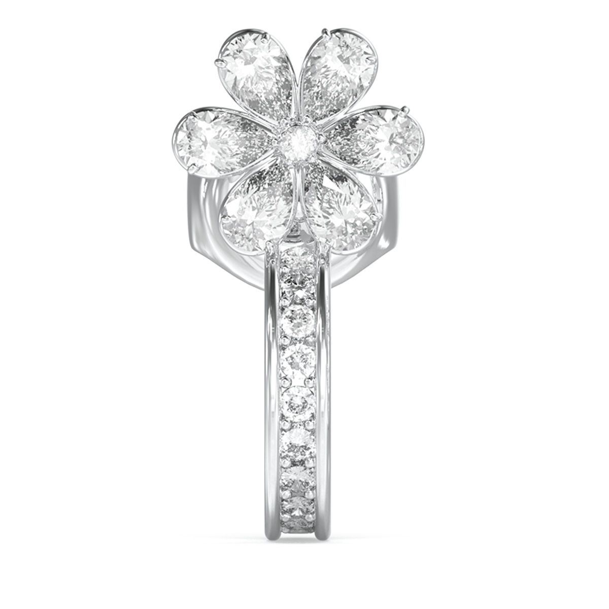 Aros Guess JUBE05110JWRHT-U Plateados