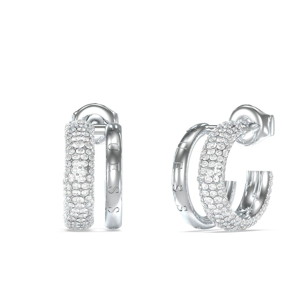 Aros Guess JUBE05197JWRHT-U Plateados