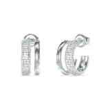 Aros Guess JUBE05197JWRHT-U Plateados