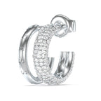 Aros Guess JUBE05197JWRHT-U Plateados