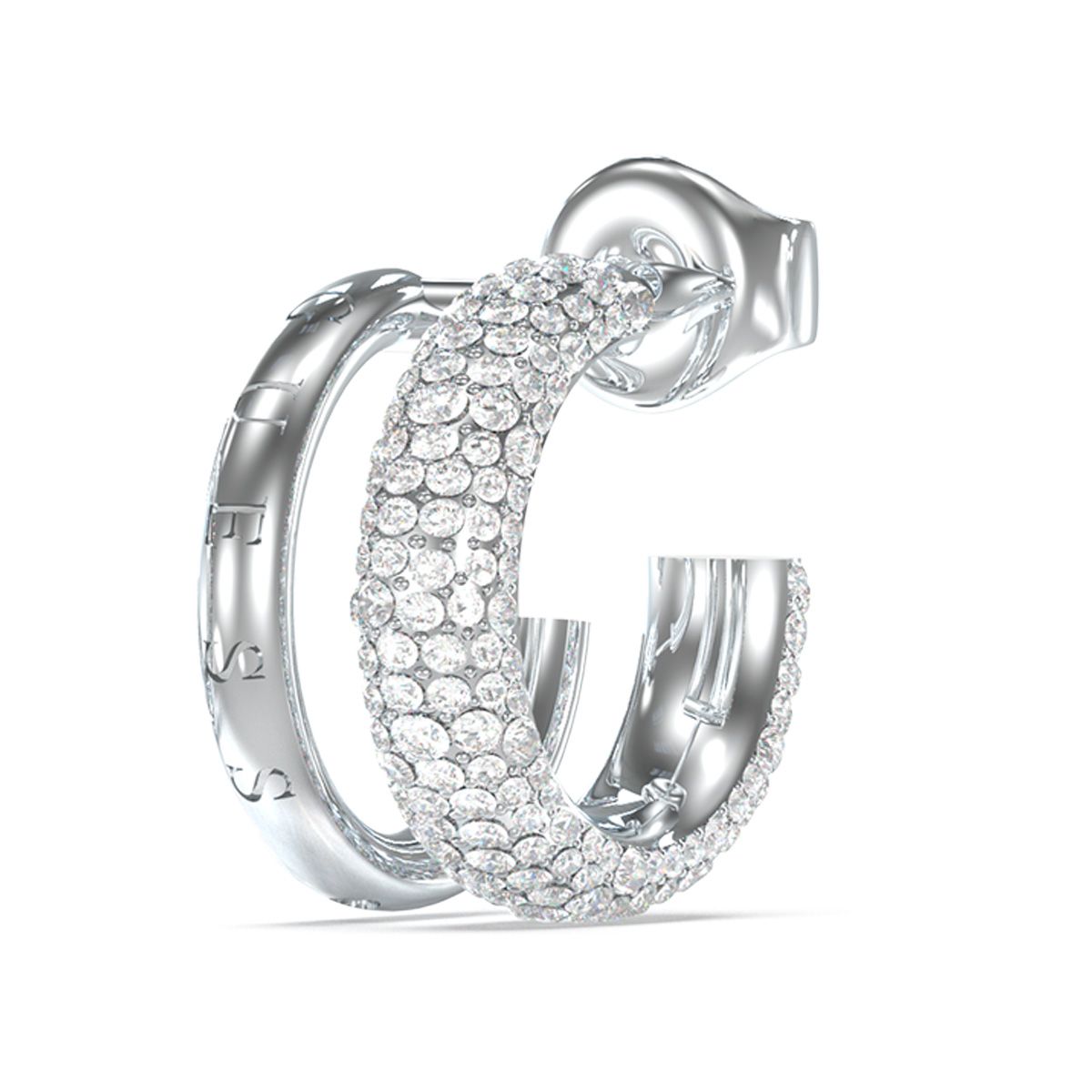 Aros Guess JUBE05197JWRHT-U Plateados