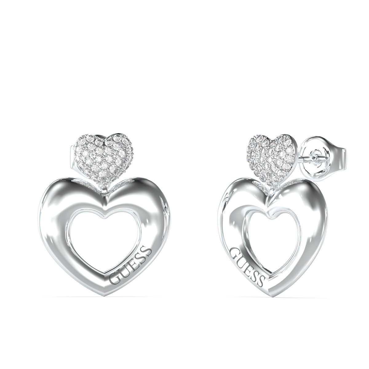 Aros Guess JUBE05209JWRHT-U Plateados