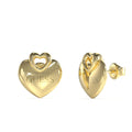 Aros Guess JUBE05218JWYGT-U Dorados