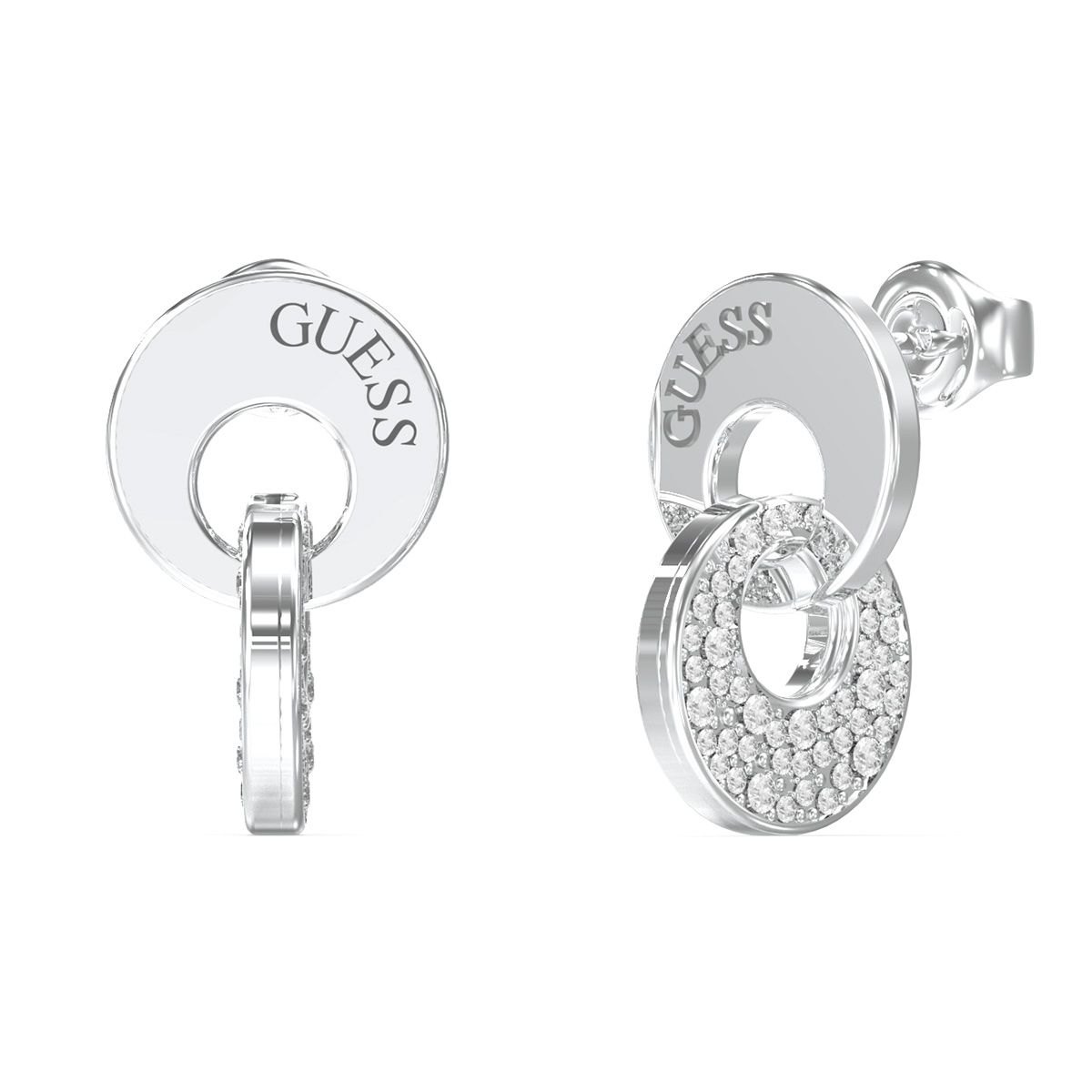 Aros Guess JUBE05221JWRHT-U Plateados