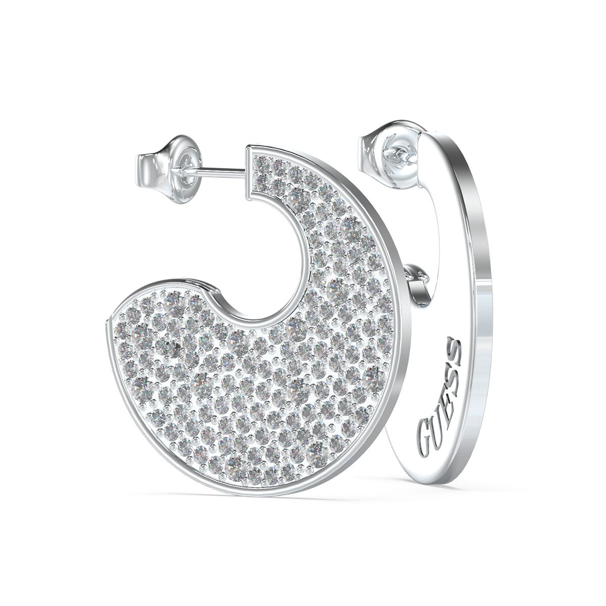 Aros Guess JUBE05229JWRHT-U Plateados