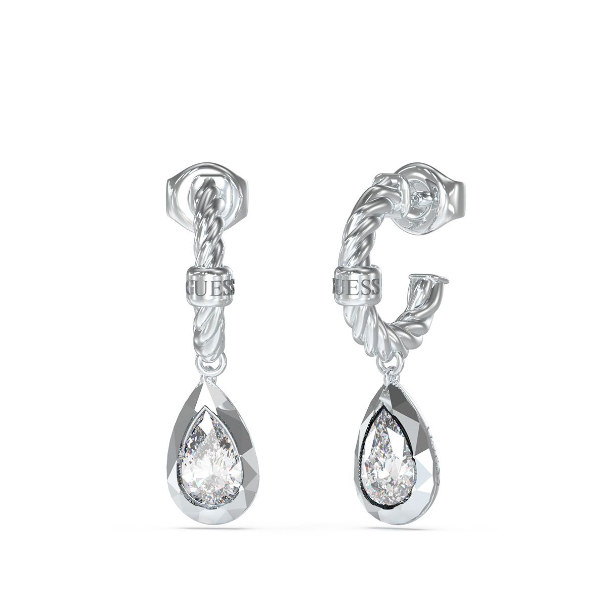 Aros Guess JUBE05243JWRHT-U Plateados