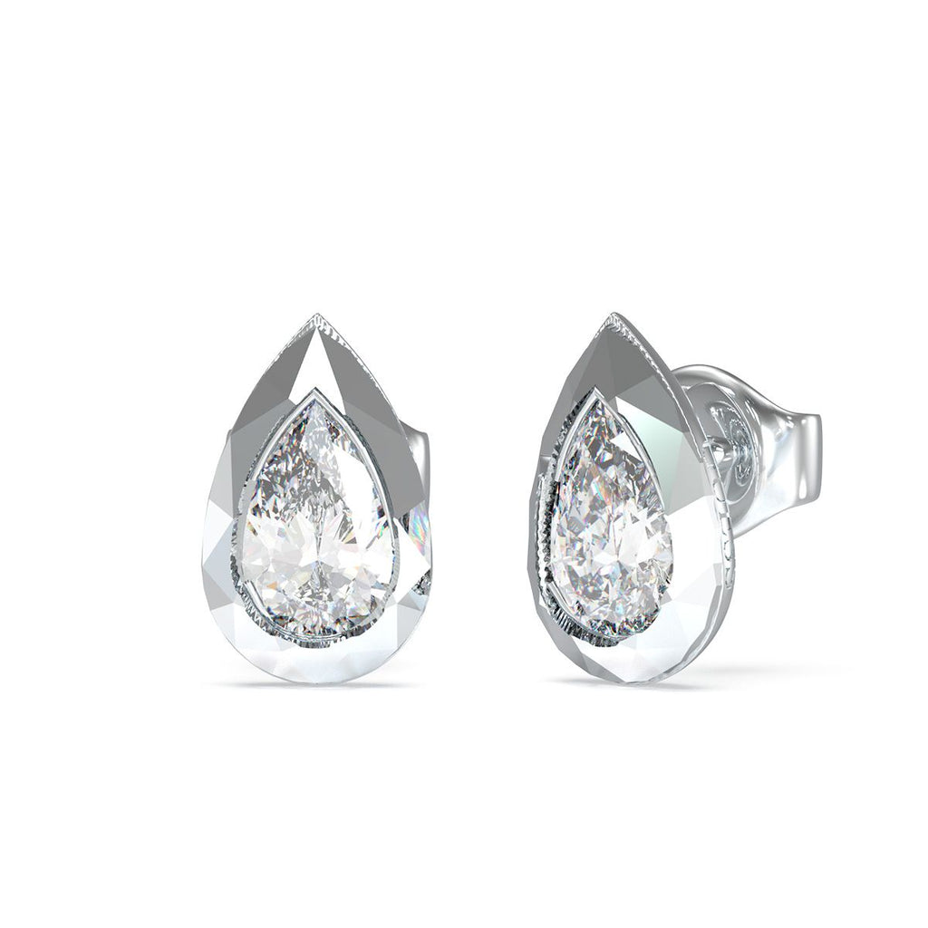 Aros Guess JUBE05247JWRHT-U Plateados