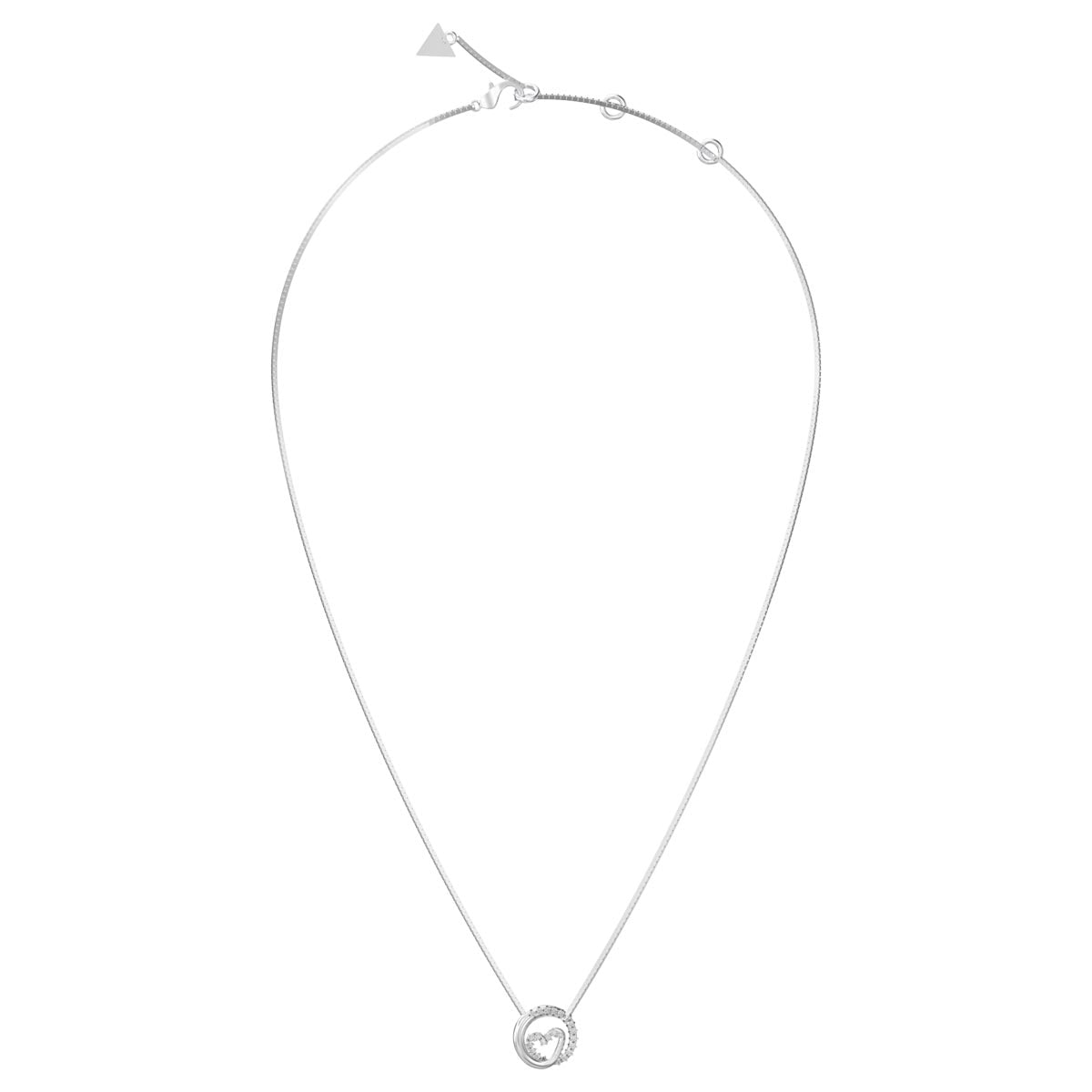 Collar Guess Plateado JUBN05526JWRHT/U