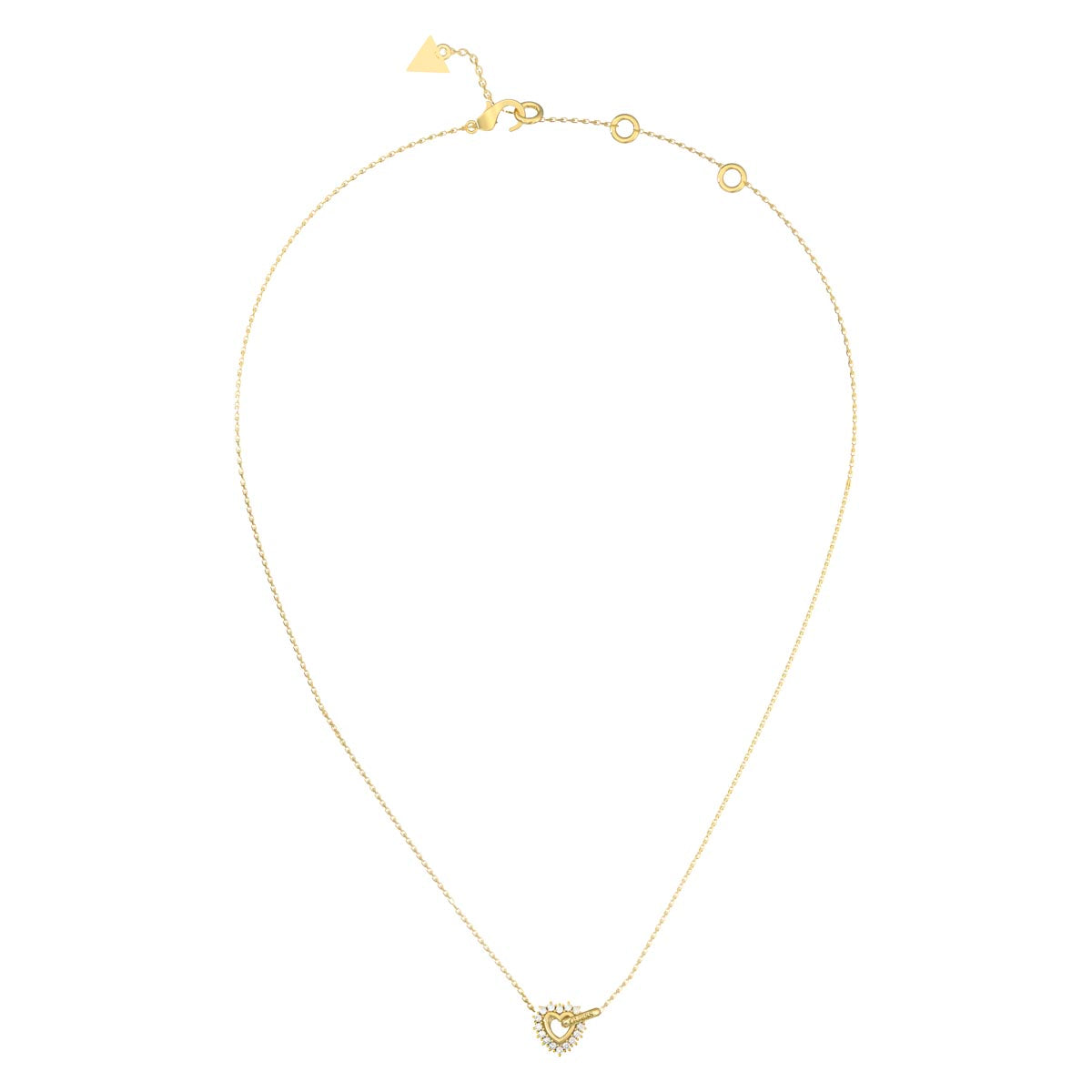 Collar Guess Dorado JUBN05533JWYGT/U