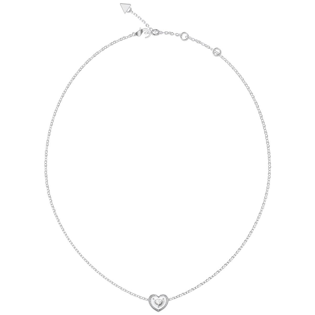 Collar Guess Plateado JUBN05549JWRHT/U