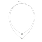 Collar Guess JUBN05026JWRHT-U Plateado