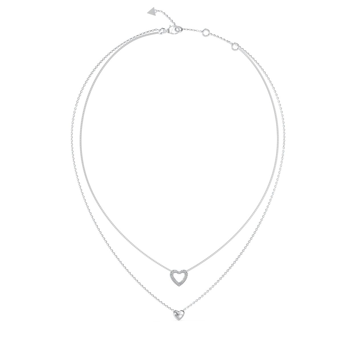 Collar Guess JUBN05026JWRHT-U Plateado