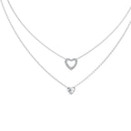 Collar Guess JUBN05026JWRHT-U Plateado