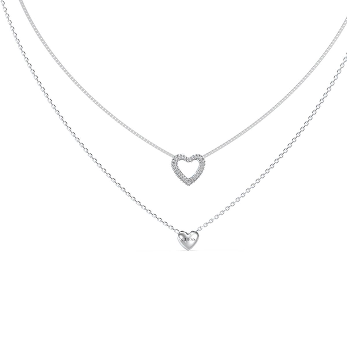 Collar Guess JUBN05026JWRHT-U Plateado