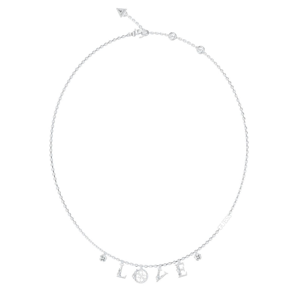 Collar Guess JUBN05032JWRHT-U Plateado