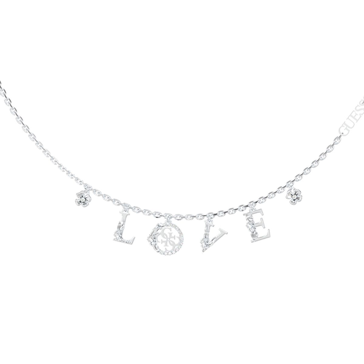 Collar Guess JUBN05032JWRHT-U Plateado