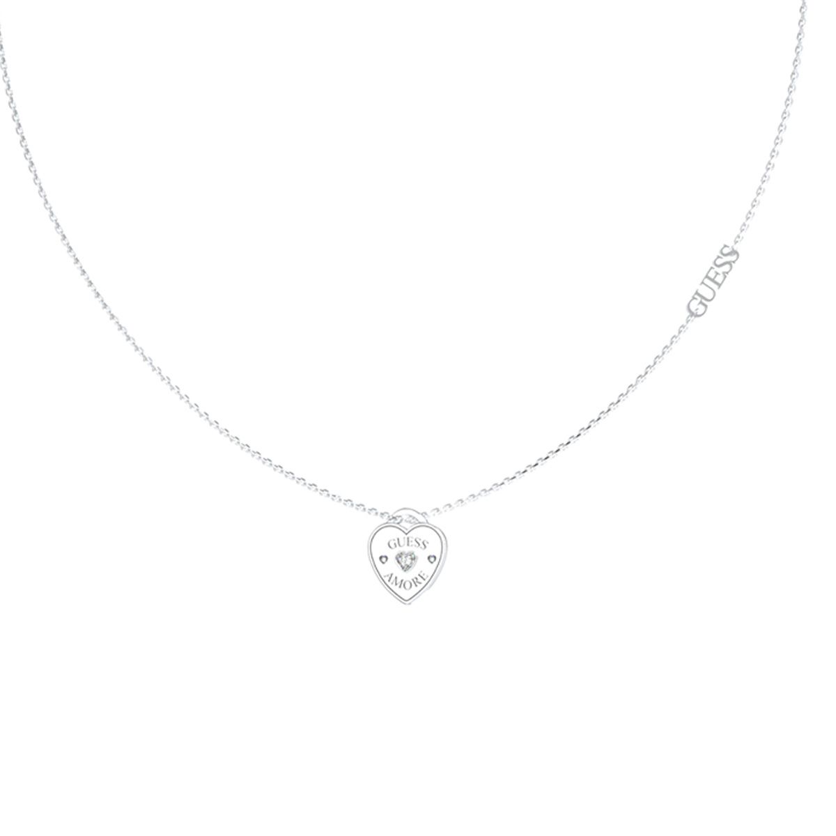 Collar Guess JUBN05056JWRHT-U Plateado