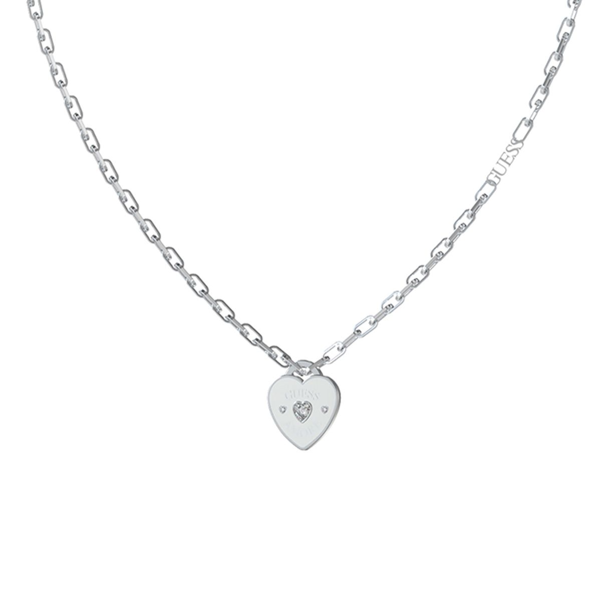 Collar Guess JUBN05060JWRHT-U Plateado