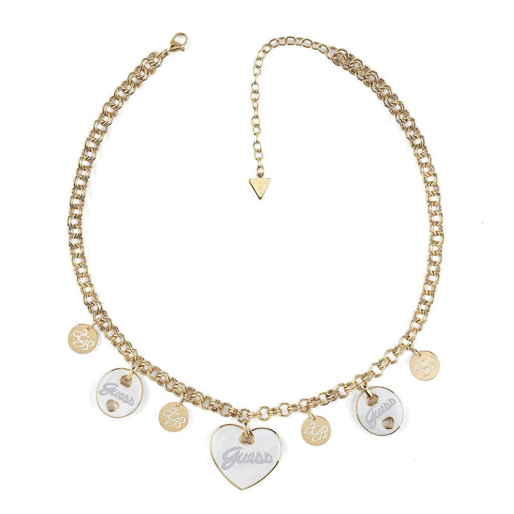 Collar Guess JUBN05145JWYGWHT-U Dorado
