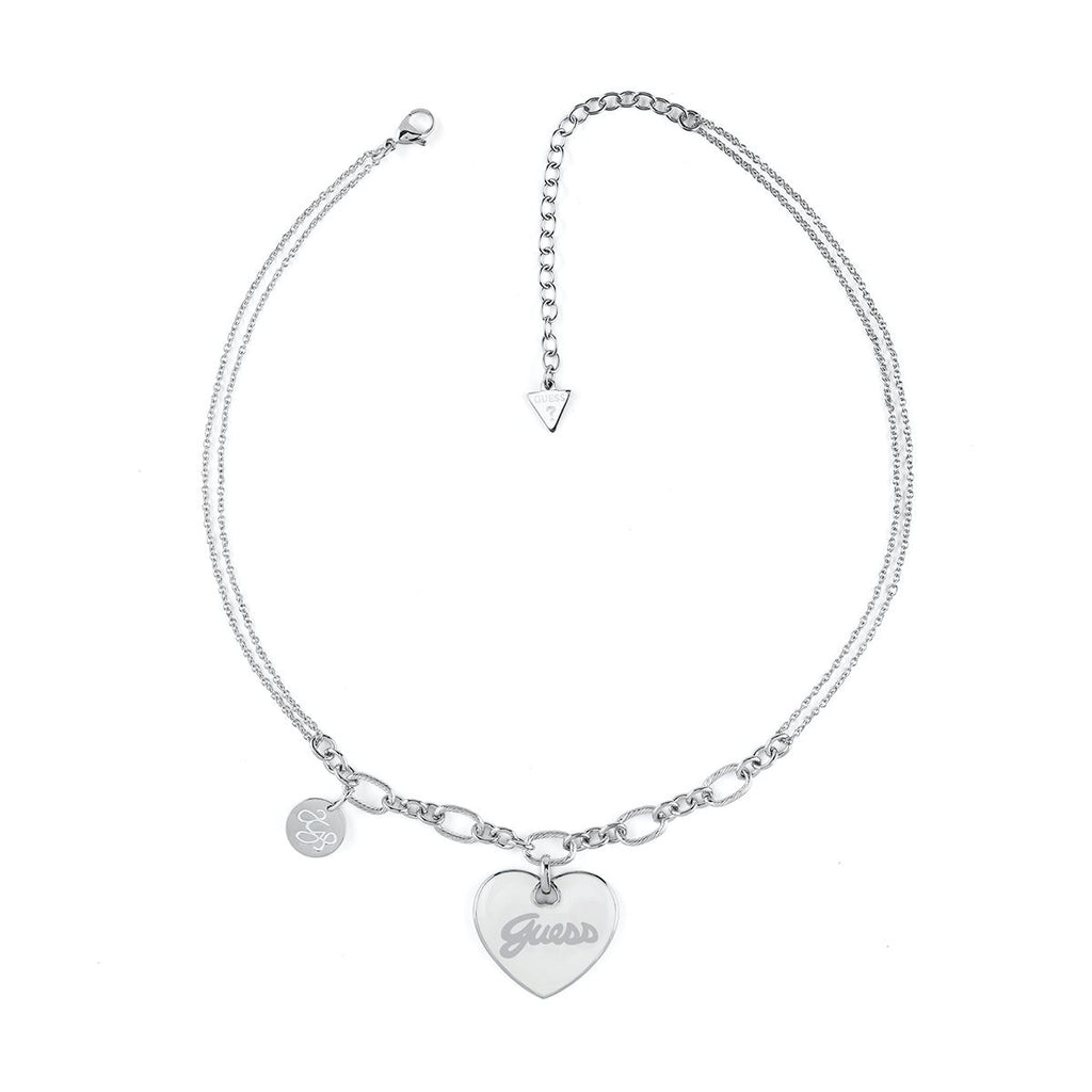 Collar Guess JUBN05148JWRHWHT-U Plateado