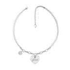 Collar Guess JUBN05148JWRHWHT-U Plateado
