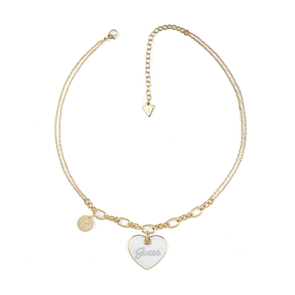 Collar Guess JUBN05148JWYGWHT-U Dorado