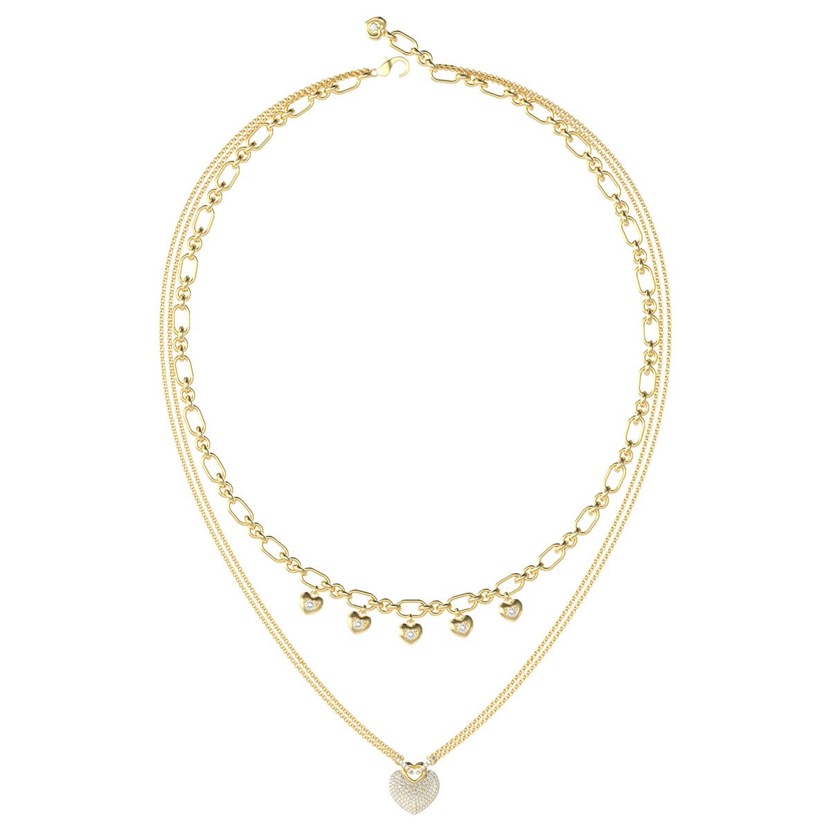 Collar Guess JUBN05208JWYGT-U Dorado